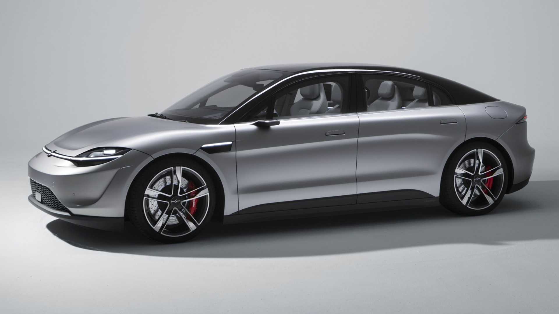 Sony Unveiled a Concept Car to Show its Various Technologies