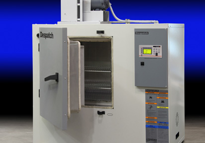 Despatch RAD industrial benchtop lab oven with Class A NFPA 86 rating for flammable solvewnts
